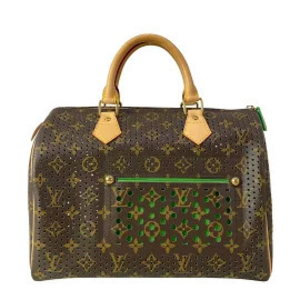 LOUIS VUITTON Speedy Handbag Vert